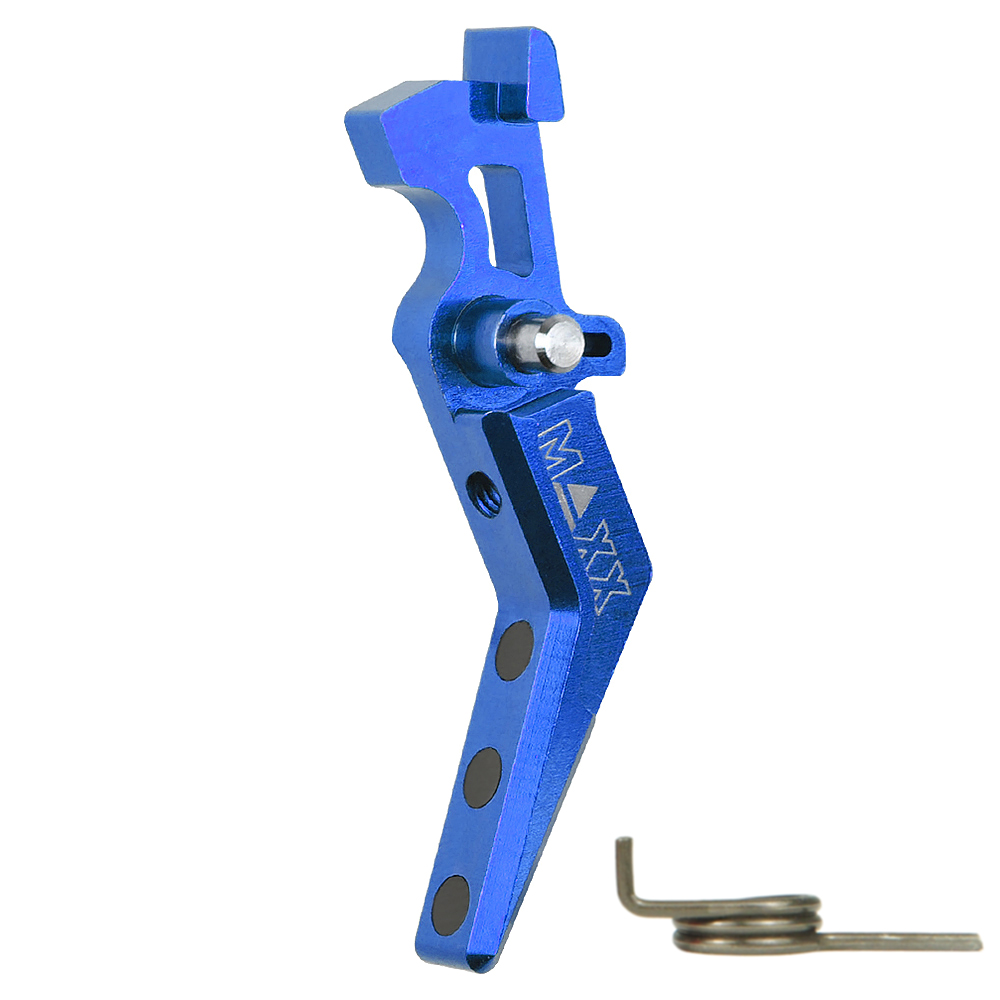 CNC Aluminum Advanced Trigger (Style A) (Blue)
