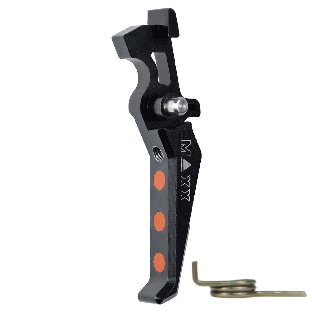 CNC Aluminum Advanced Trigger (Style E) (Black)