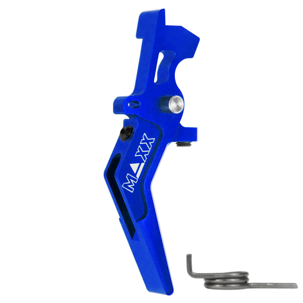 CNC Aluminum Advanced Speed Trigger (Style A) (Blue)