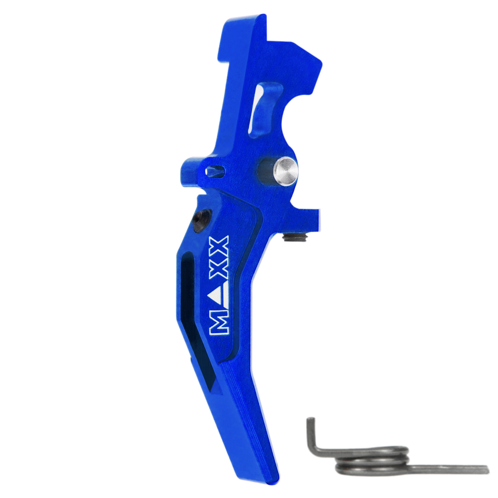 CNC Aluminum Advanced Speed Trigger (Style C) (Blue)